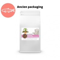 Croquettes sans céréales au SAUMON - Chiens petites races (1)